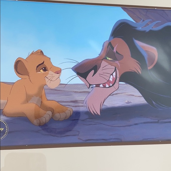 Disney framed commemorative lithographs! Set of 3! - Picture 2 of 5